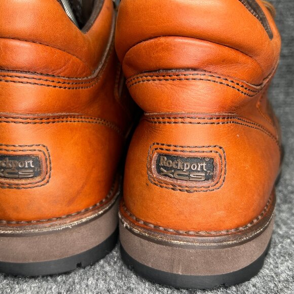 Rockport XCS Boots Men's Size 10 Light Brown Leather Waterproof Gore-Tex Hiking - Picture 6 of 14